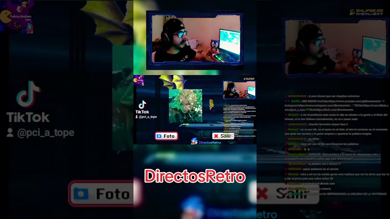 😊GRAN COMUNIDAD😊 TWITCHY BROTHERS TEAM 😊 DIRECTOSRETRO👍 #directosretro #streamer #espa&ntilde;ol #shorts