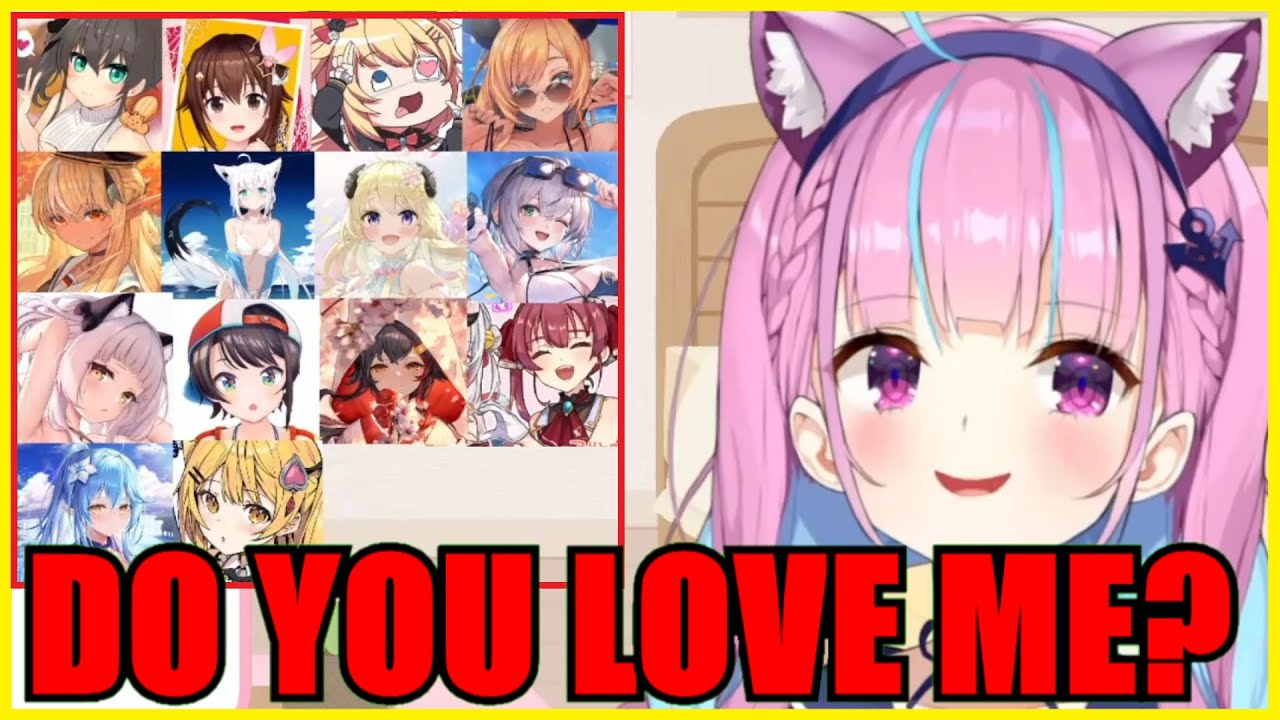 Aqua Ask Hololive Members, 