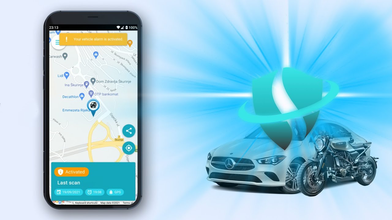 AmpShield -Vehicle Anti-theft Warning System