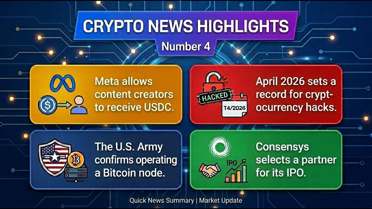 Issue 4 : Financial Market News - Meta Allows Content Creators to Receive USDC.