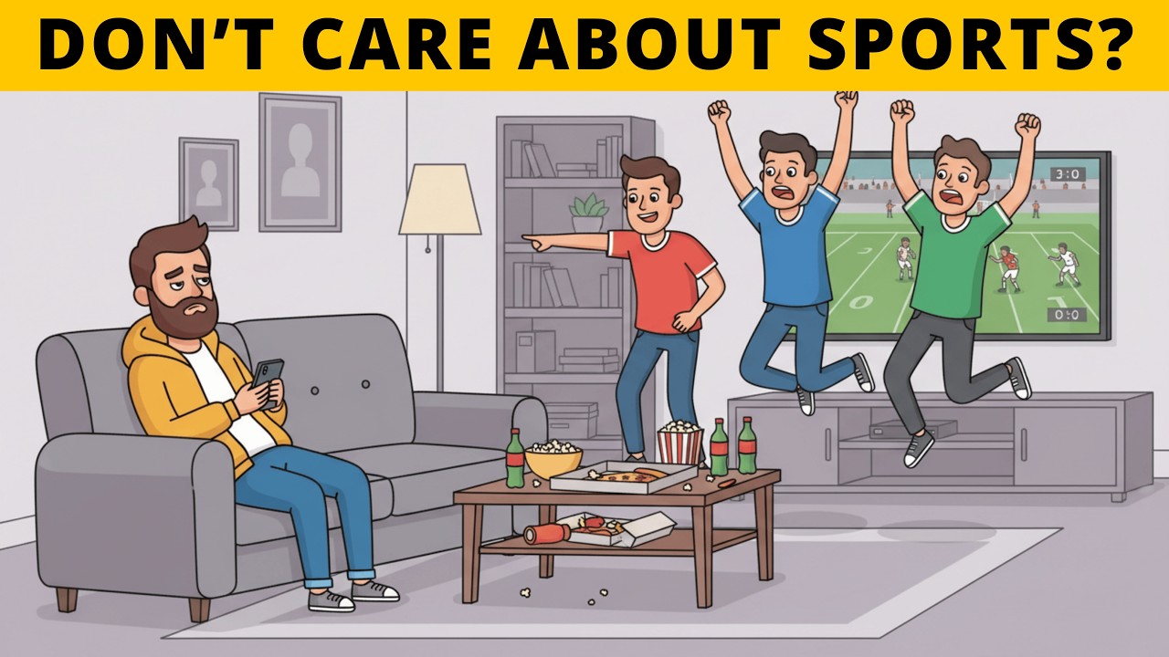 The Psychology of People Who Don’t Care About Sports