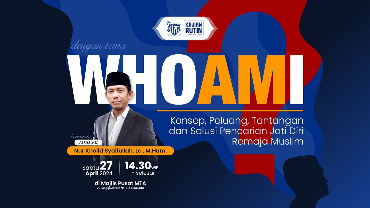 Kajian Rutin  Pemuda MTA | Al Ustadz Nur Kholid Syaifullah, Lc., M.Hum.