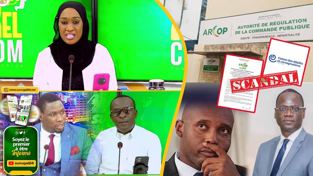 RAPPORT ARCOP : Grosse tuile pour Barth, SCANDALE &agrave; la CDC & sortie CHOC d&rsquo;Abdourahmane Diouf