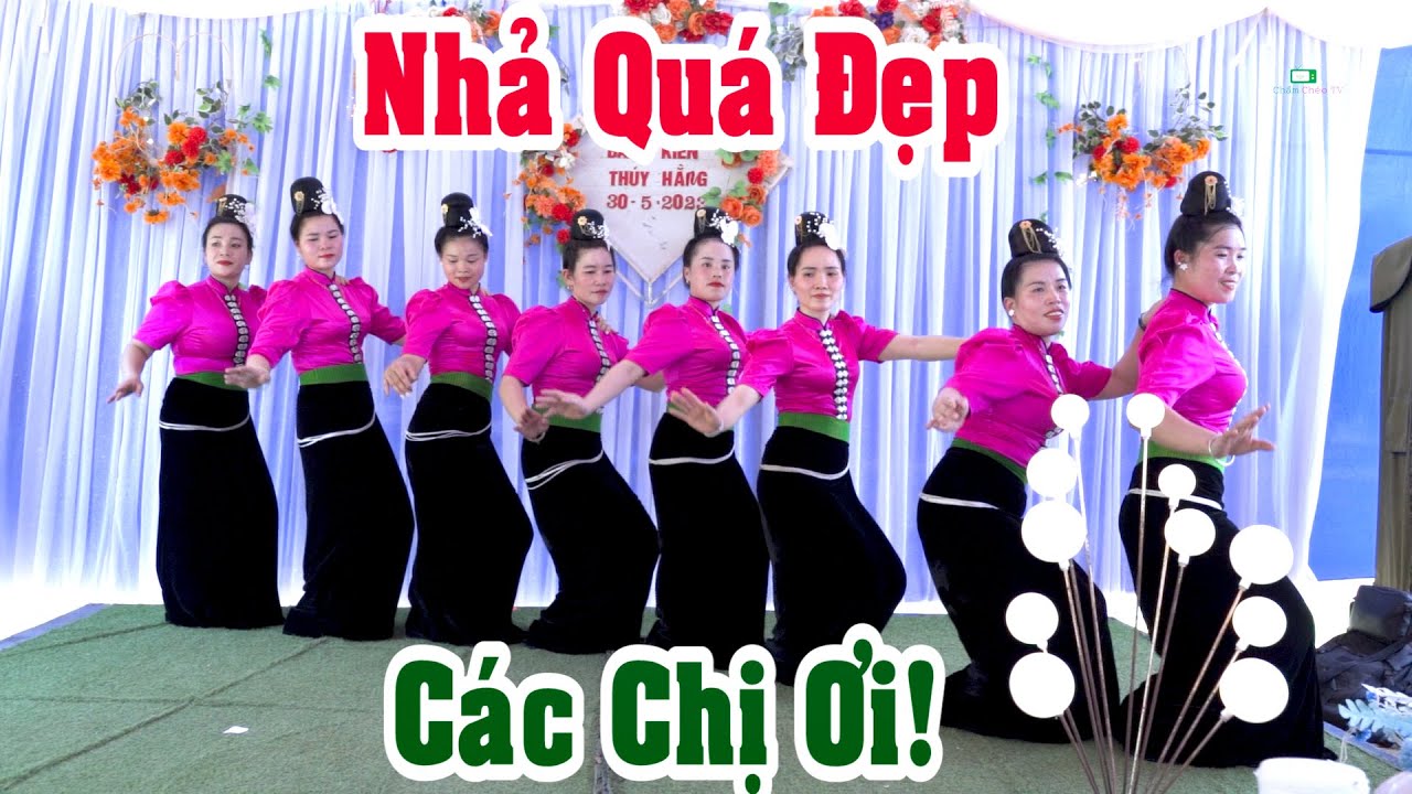 ĐIỆU NHẢY HIỆN ĐẠI ĐẸP NHẤT TẠI LỄ MỪNG T&Acirc;N GIA BĂNG KI&Ecirc;N & TH&Uacute;Y HẰNG TẠI BẢN N&Agrave; XI, MƯỜNG B&Uacute;, MLA.