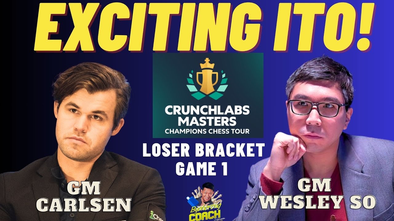 TINDI NG LABAN NILA! OPENING PALANG IBA NA! Carlsen vs So! Cruchlabs LB Game 1