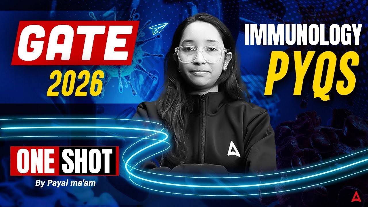 GATE BT/XL & IIT JAM BT 2026 Immunology PYQs By Payal Ma’am