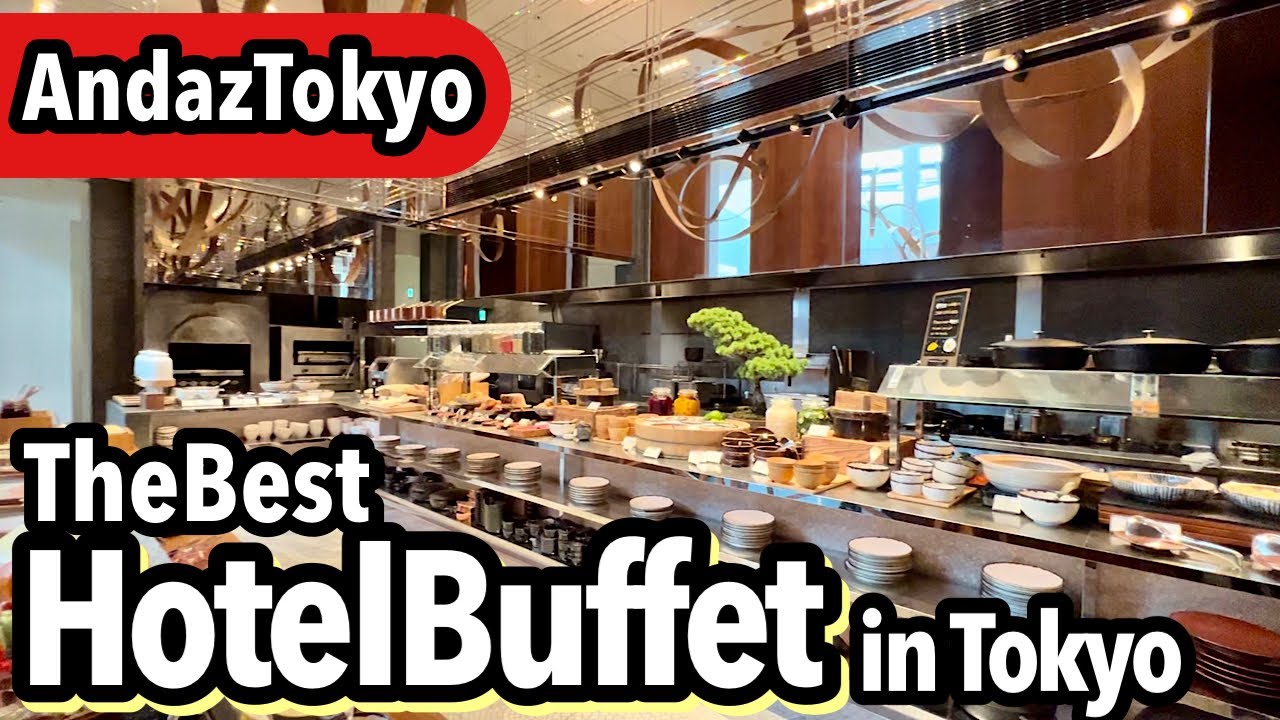 Tokyo travel vlog!The best hotel breakfast buffet on a high floor