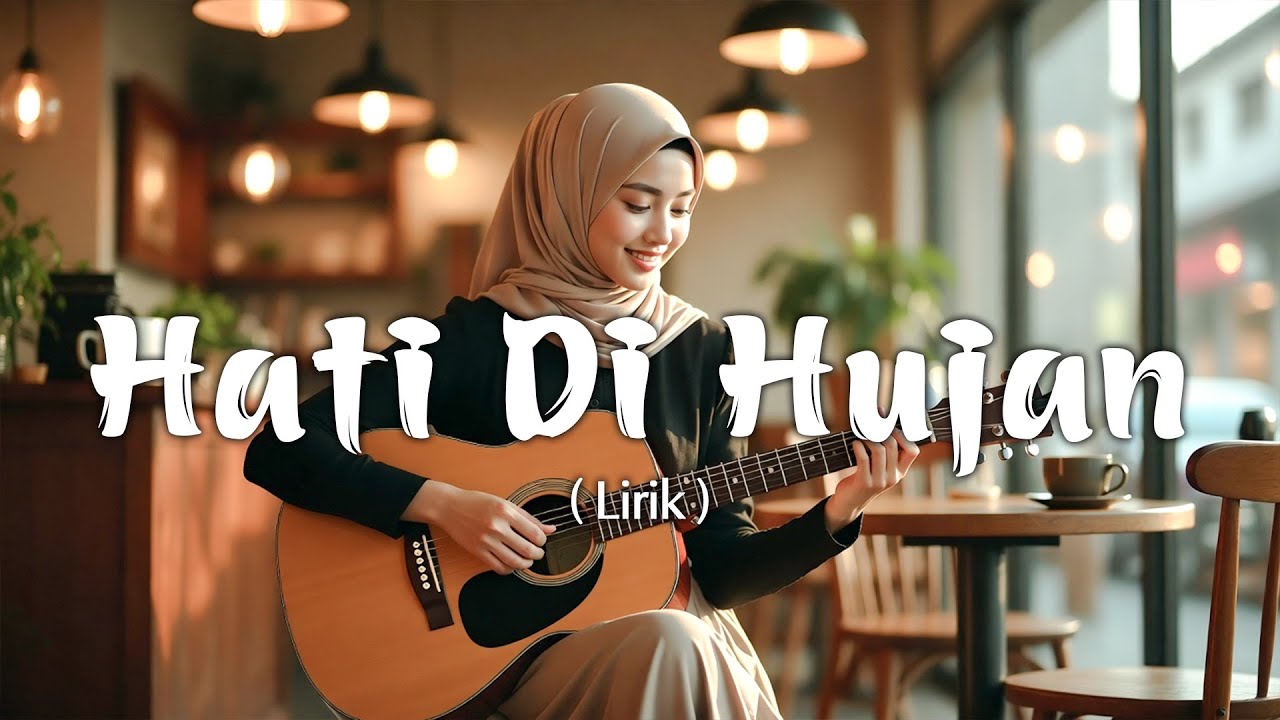 Hati Di Hujan 🌧️ | Gitar Akustik + Lirik | Lagu Galau Indonesia Paling Menyentuh