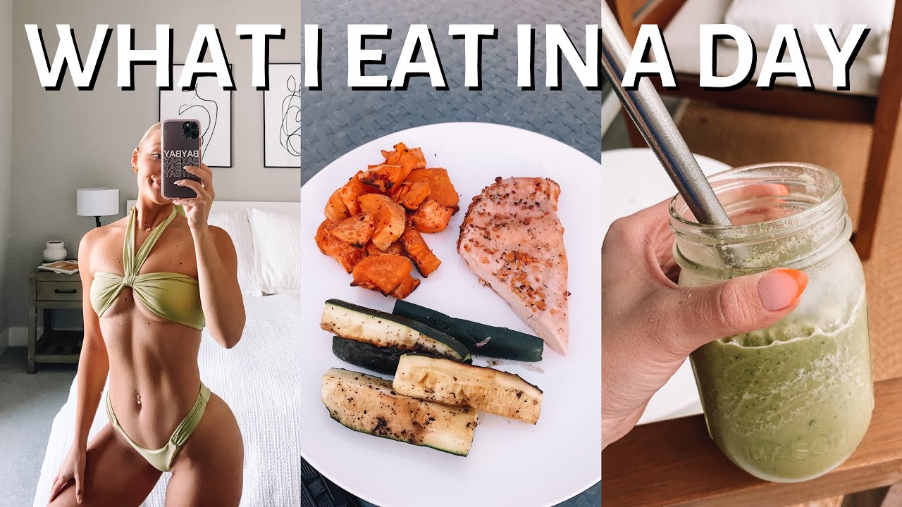 WHAT I EAT IN A DAY: EASY, HEALTHY & REALISTIC RECIPES