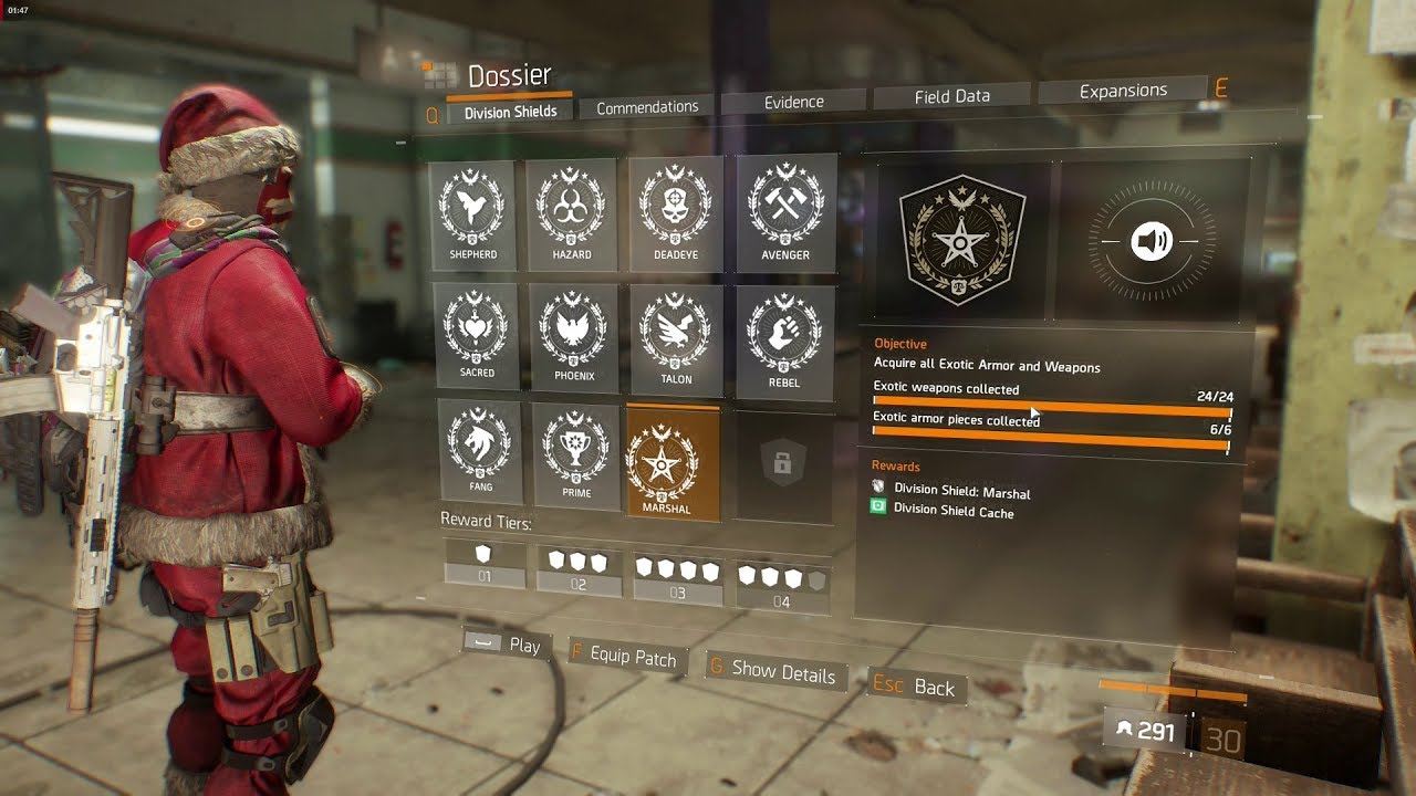 The Division: Marshal Shield Cache Unlocked !!