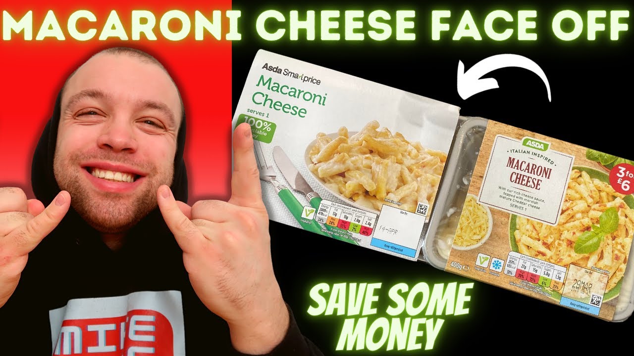 ASDA Smart Price Macaroni Cheese Vs ASDA Own Brand Macaroni Cheese | Comparison Video | Food Review