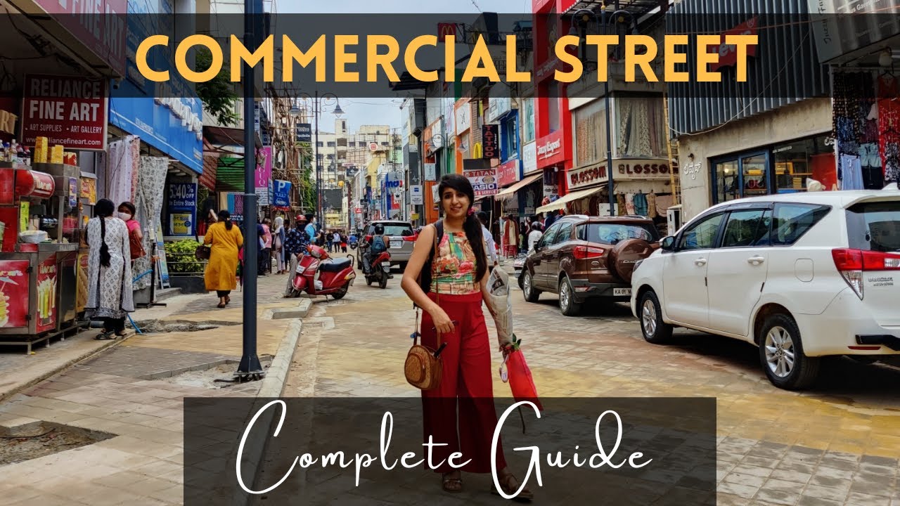 Commercial Street Market | Bangalore | Virtual tour of Market | Namaste Bangalore | Heena Raheja