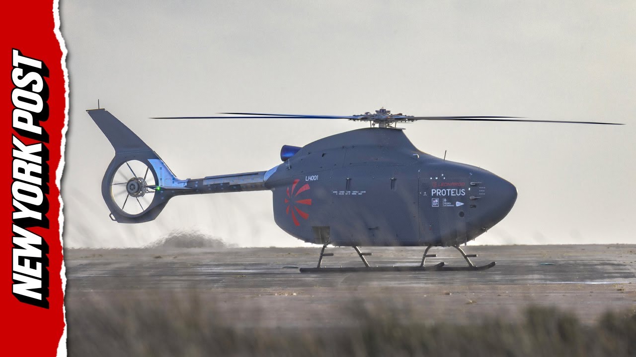 Autonomous Helicopter Made for High-Risk Missions Unveiled in UK