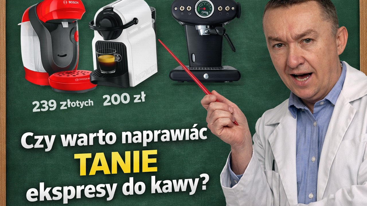 Czy WARTO naprawiać EKSPRESY do 1000 zł