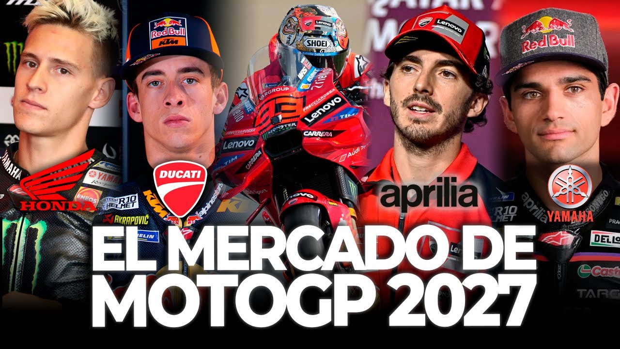 EL MERCADO DE MOTOGP PARA 2027 - RUMORES Y MÁS