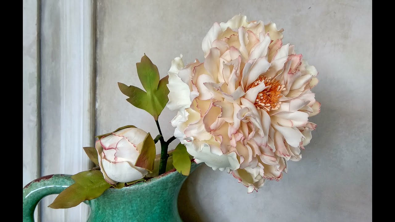 Tutorial: Παιώνια με Foamiran - Peony with Foamiran (english subs) | Decomagia