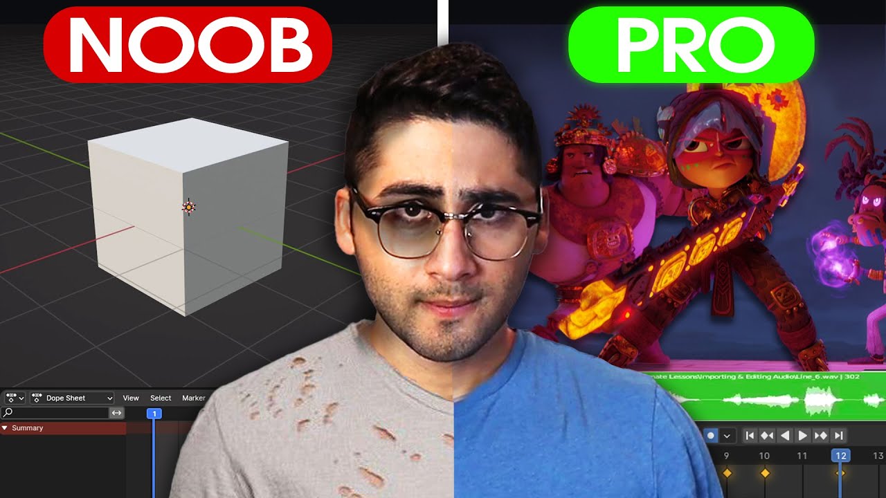 АНИМАЦИЯ в Blender — это ЛЕГКО