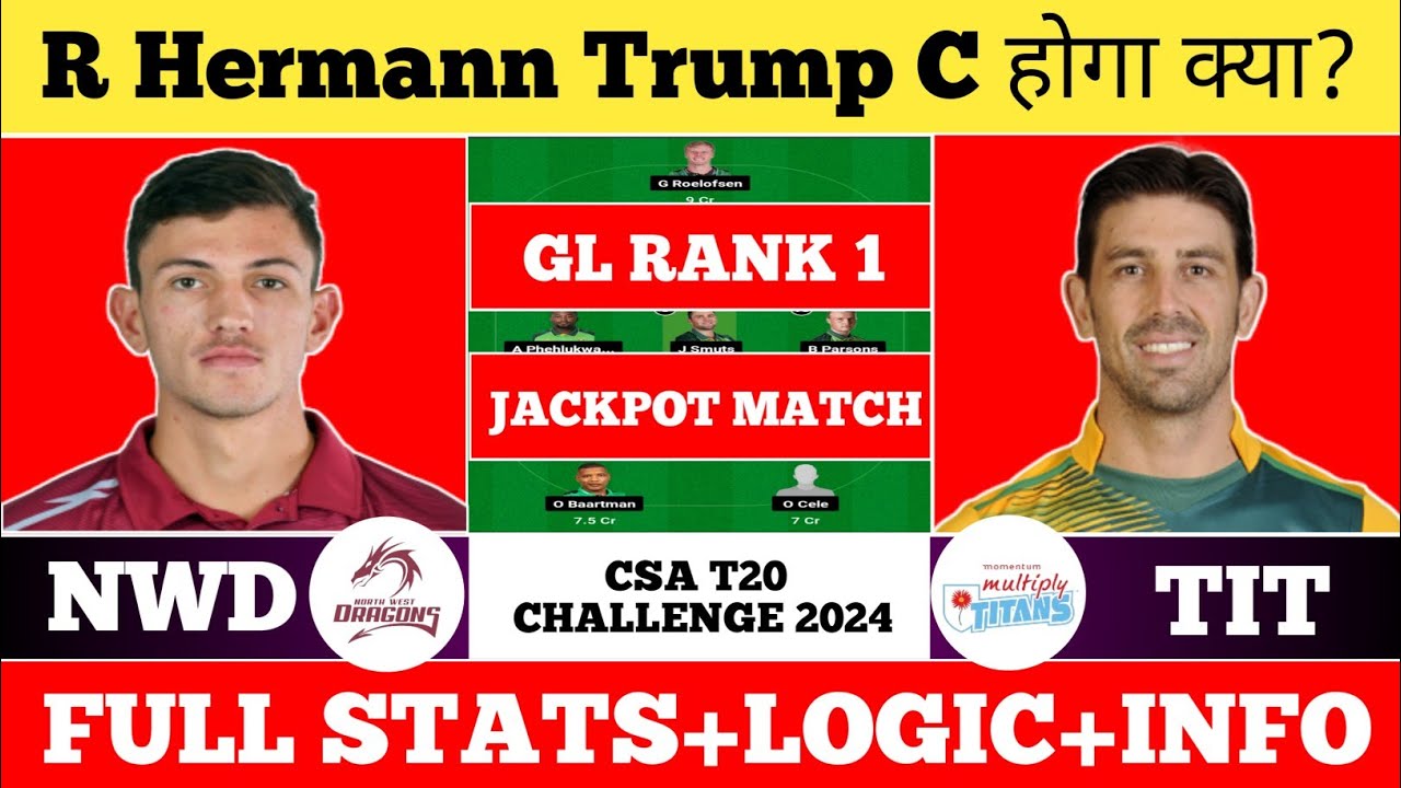 NWD vs TIT | NWD vs TIT Dream 11 | NWD vs TIT Dream 11 Prediction | NWD vs TIT Dream 11 Team |