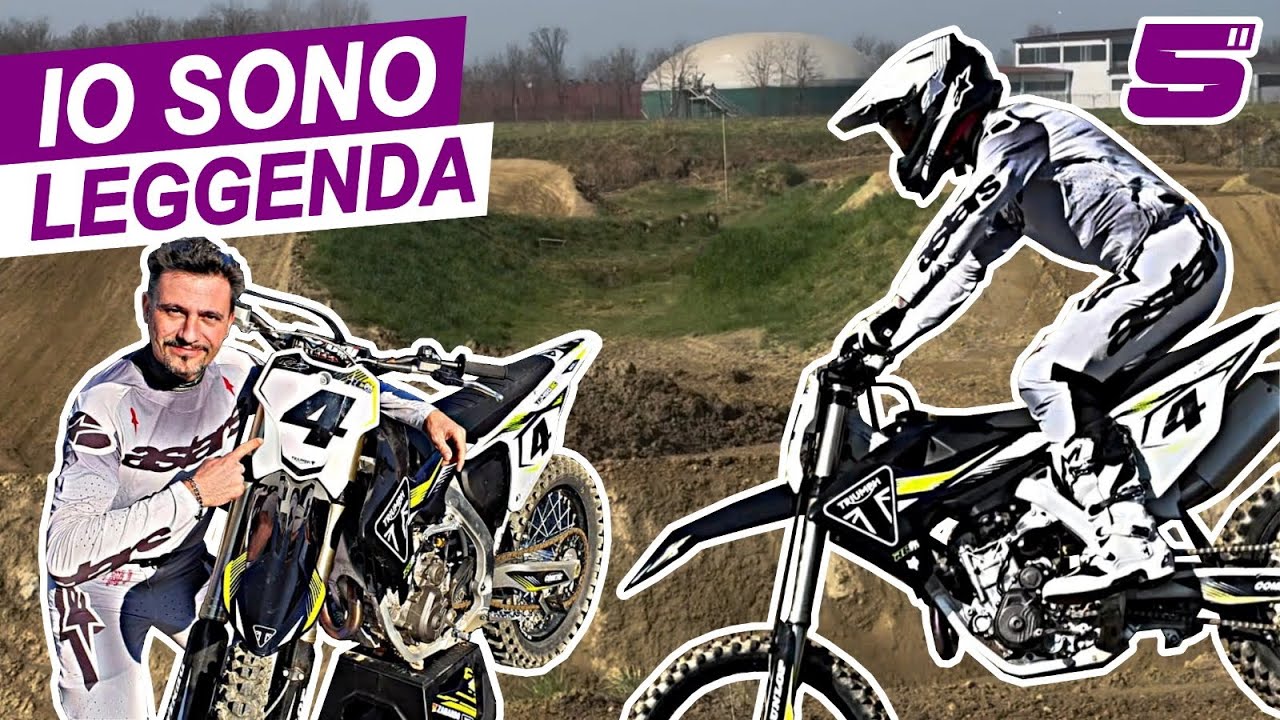 Test TRIUMPH TF 450-RC la CREATURA di Ricky CARMICHAEL