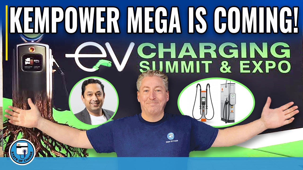 Kempower's Mega Charger Is Coming - And Sooner Than You May Think. I Get The Details At EVCS 2026