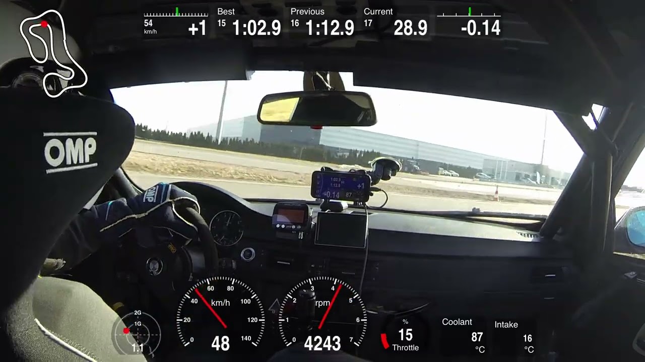 BMW 325 Cup 20260228 tor łódź 1:02.6