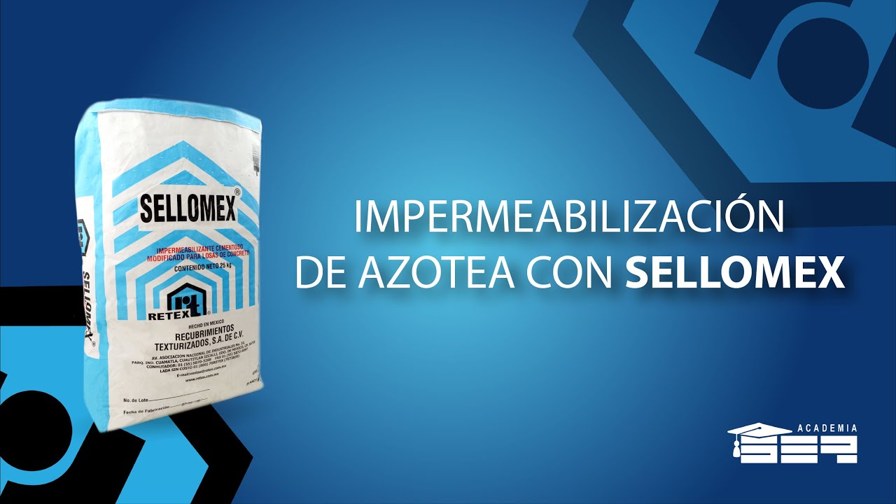 IMPERMEABILIZACIÓN DE AZOTEA CON SISTEMA SELLOMEX