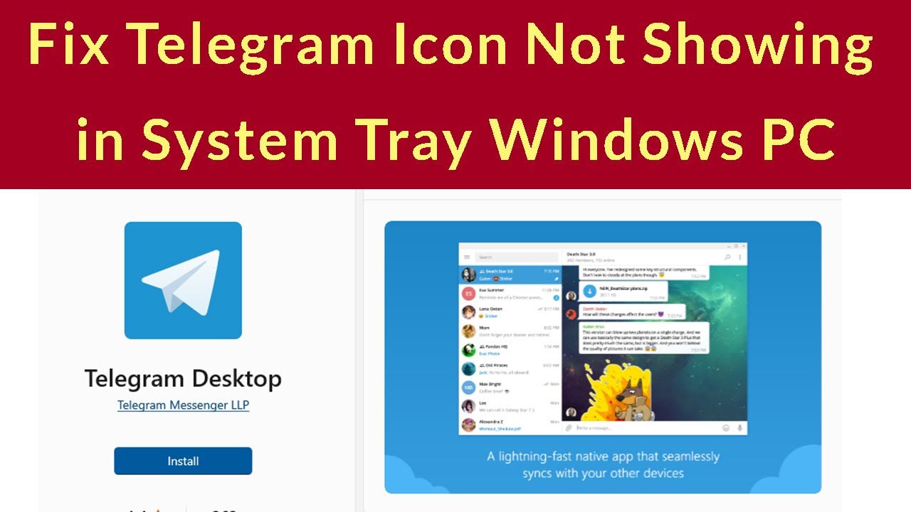 How to Fix Telegram Icon Not Showing in System Tray Windows PC?