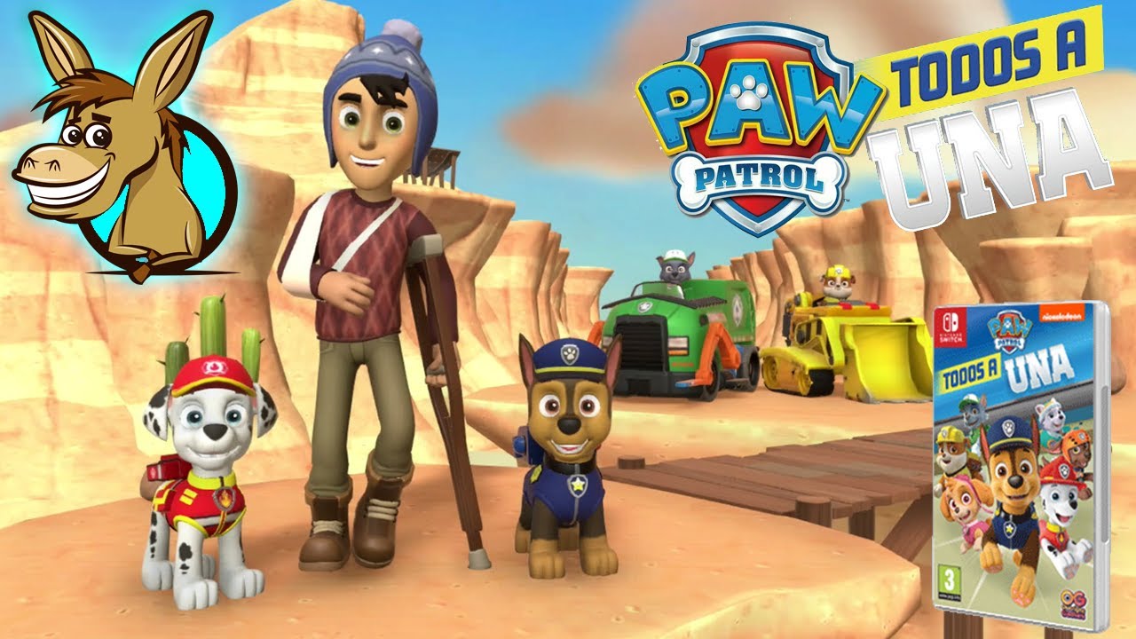 Ayuda a Jake que Está Herido - Patrulla Canina Todos a Una Gameplay #8 [Nintendo Switch]