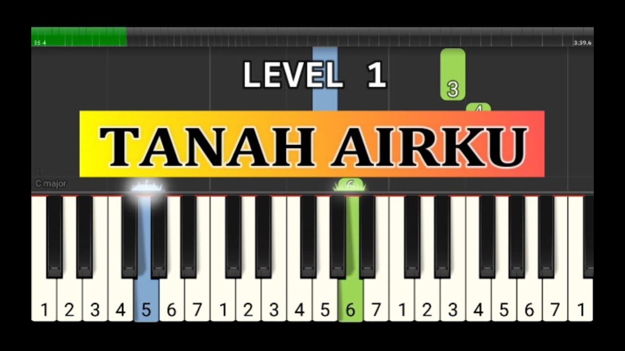 tutorial piano tanah airku