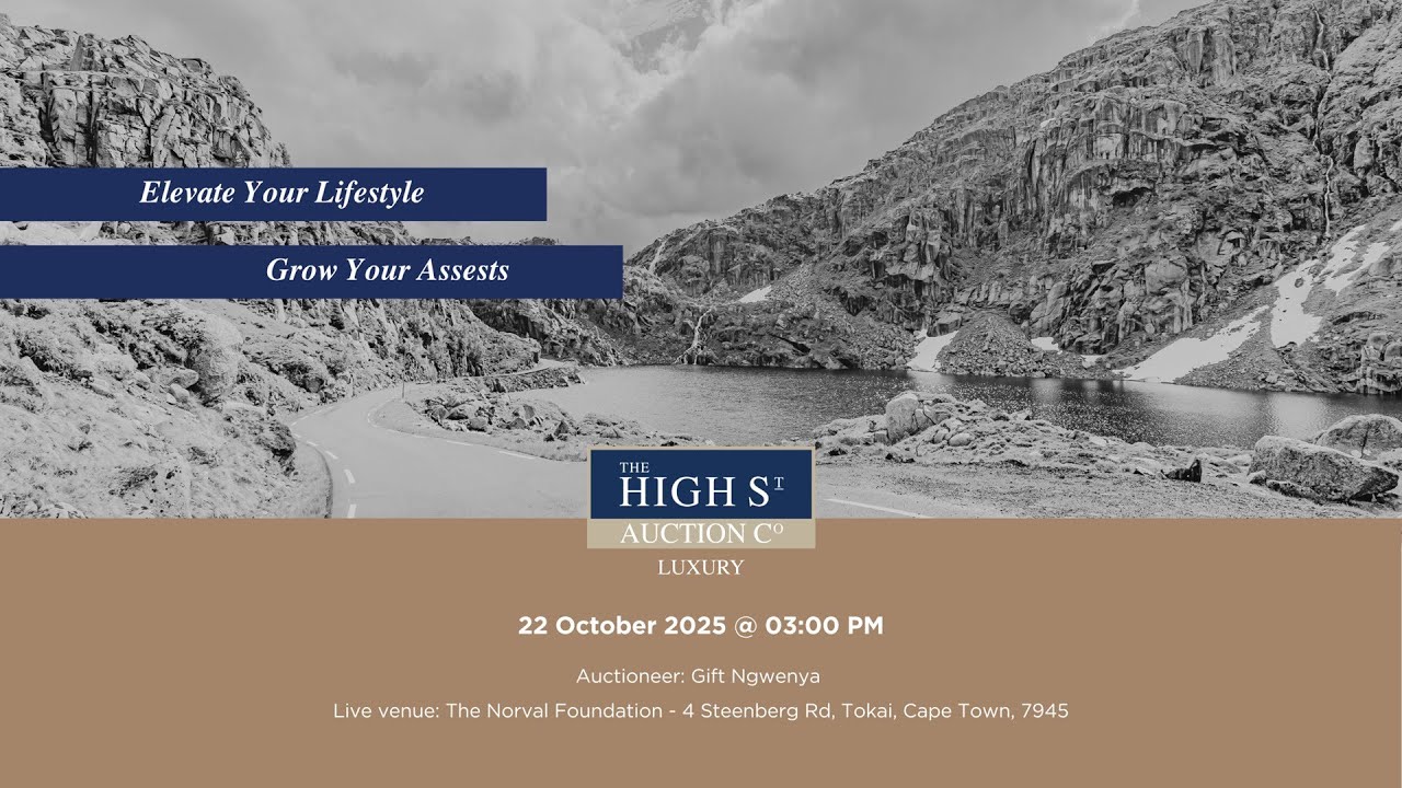 22 October 2025 - Live & Online Auction