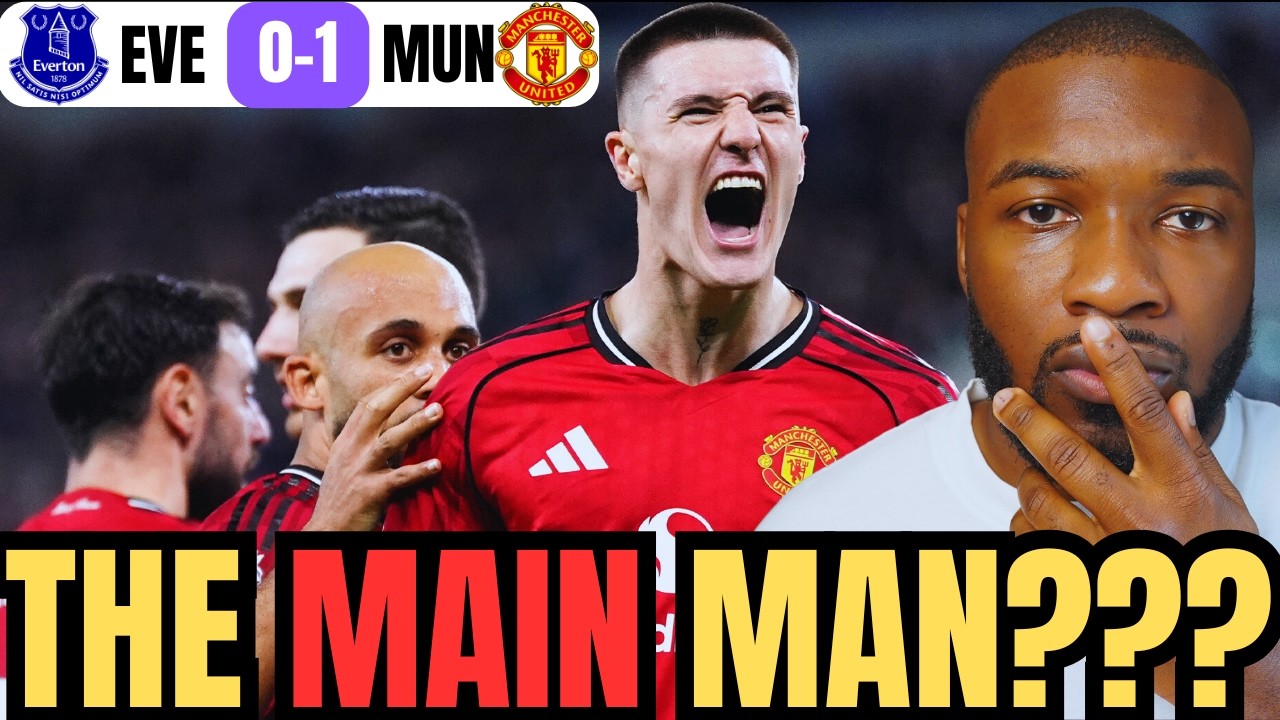 Man United Enter Top 4 as Sesko Saves the Day AGAIN (Everton 0-1 Man United Reaction)