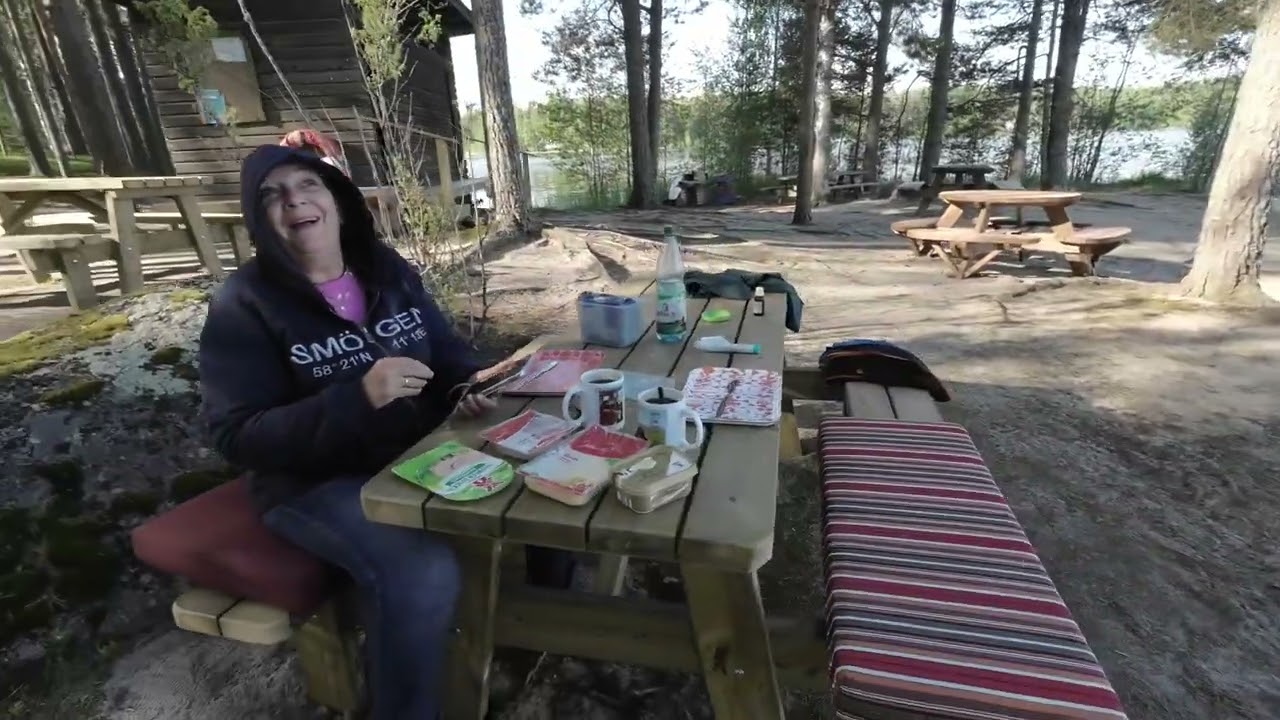 Wilde Tiere, da wo die Mückenpsychose begann. Savolinna Kerimäki Haus des Kämpfers Koli-Camping  #6