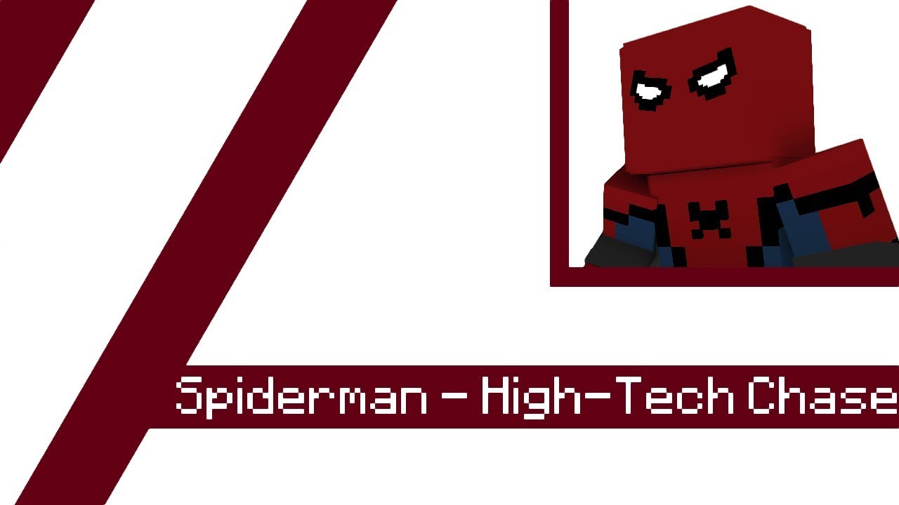 Minecraft Spider-Man Animation | High Tech Chase |