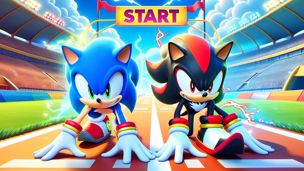 SONIC vs SHADOW: The Ultimate Speed Showdown! | Sonic The Hedgehog 3 Animation