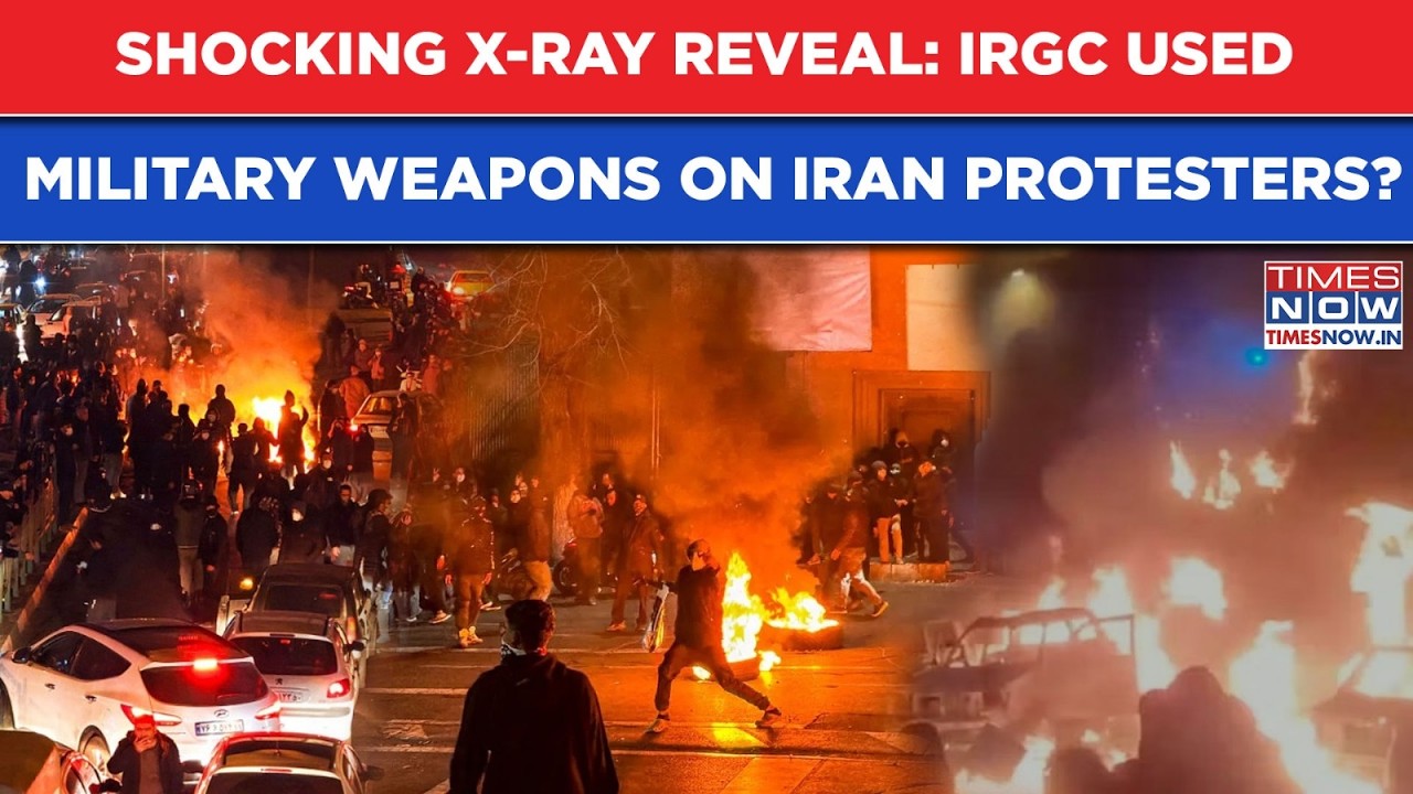 Iran: X-Rays Show IRGC Used Military Weapons To Target Protesters' Vital Organs In Brutal Crackdown