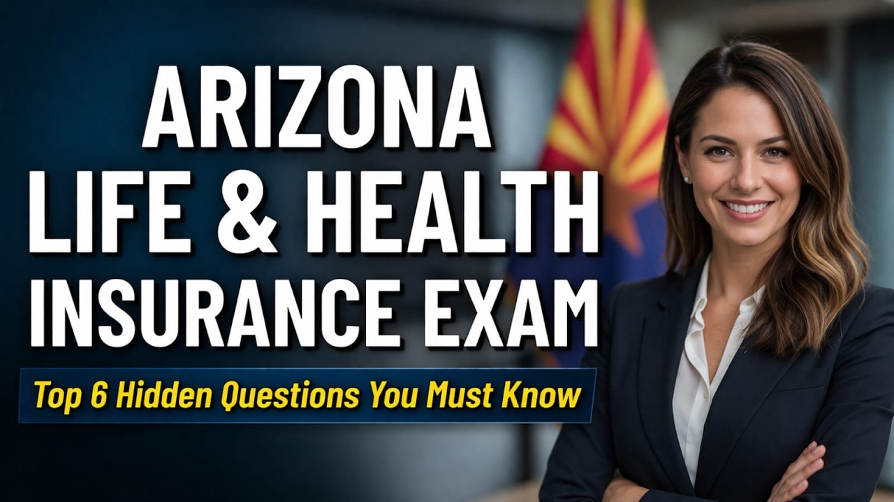 Arizona Life Accident & Health Insurance Exam Questions and Answers PDF Style Study Session