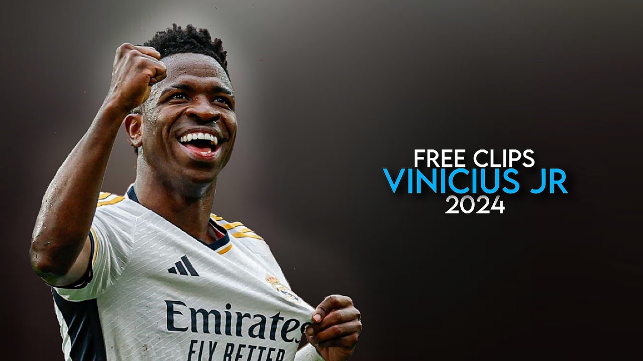 Vinicius Jr 2024 &bull; Free Clips - D74 Edits - HD 1080p 60 fps