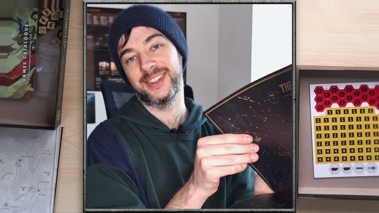 📦 Unboxing 🌌 Coriolis The Great Dark - Les Fleurs d'Algorab (Boite Campagne)