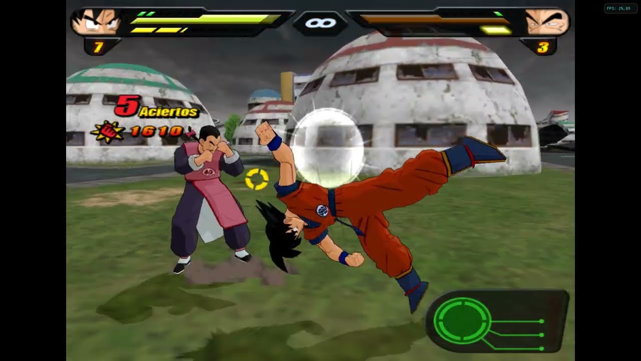 Dragon Ball Z Budokai Tenkaichi 2 (Español) de Nintendo Wii con el emulador Dolphin. Gameplay