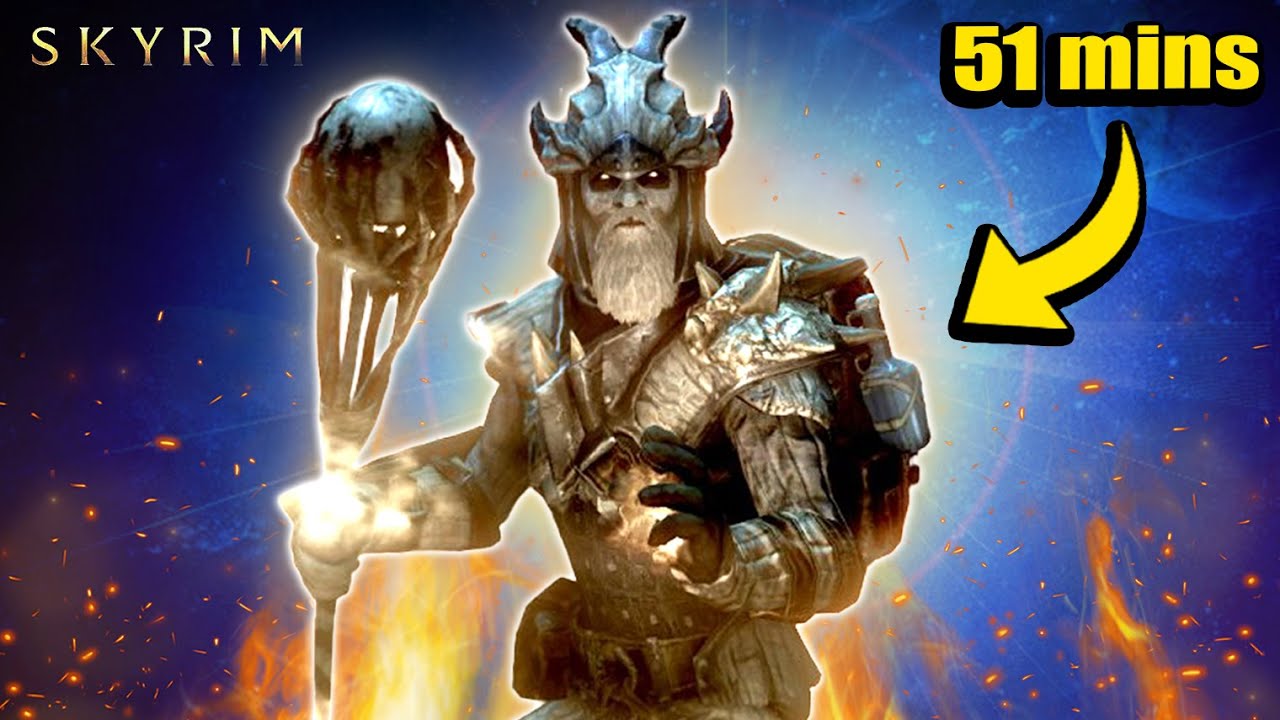 Skyrim: идеально сбалансированный стартовый билд мага...