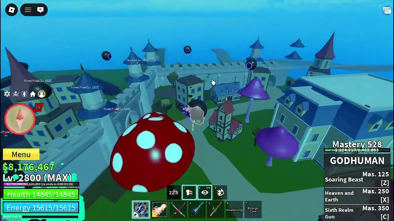 PvP in Blox Fruits be like (Roblox)