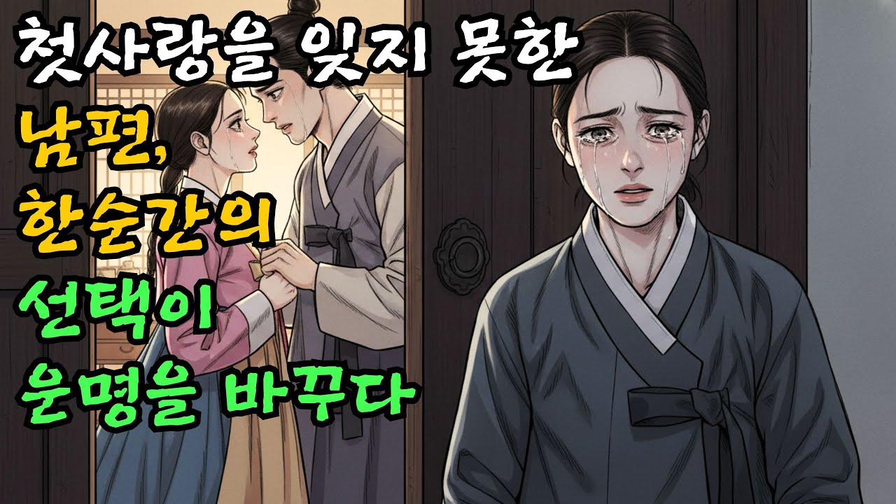첫사랑을 잊지 못한 남편, 한순간의 선택이 운명을 바꾸다| 야담 | 민담 | 전설 | 옛날이야기