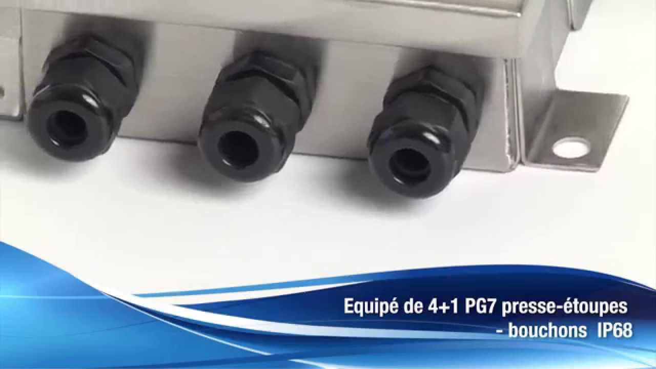 CE41INOXP/C41INOXP - bo&icirc;tes de jonction pour capteurs de pesage - LAUMAS