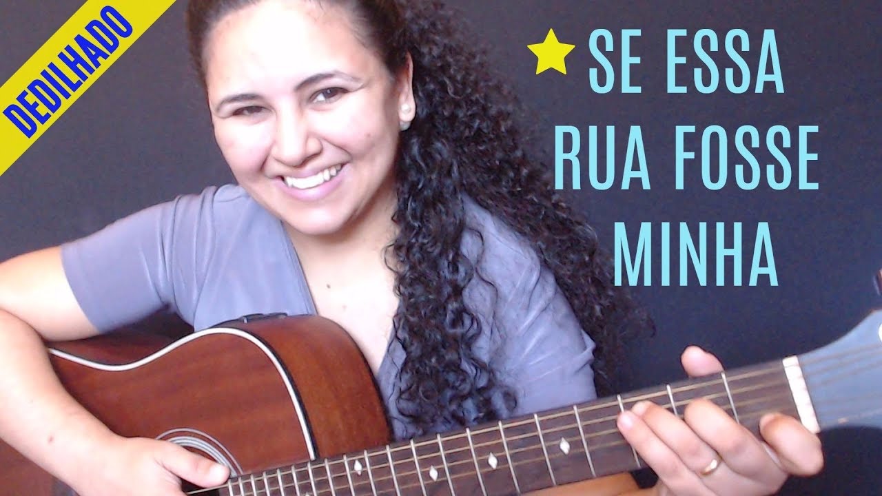 Toque Música INFANTIL no VIOLÃO | Se essa rua fosse minha com DEDILHADO INICIANTE