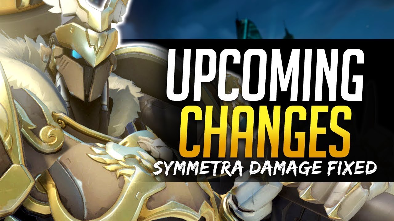 Overwatch SYMMETRA DAMAGE FIX - Upcoming Reinhardt Changes