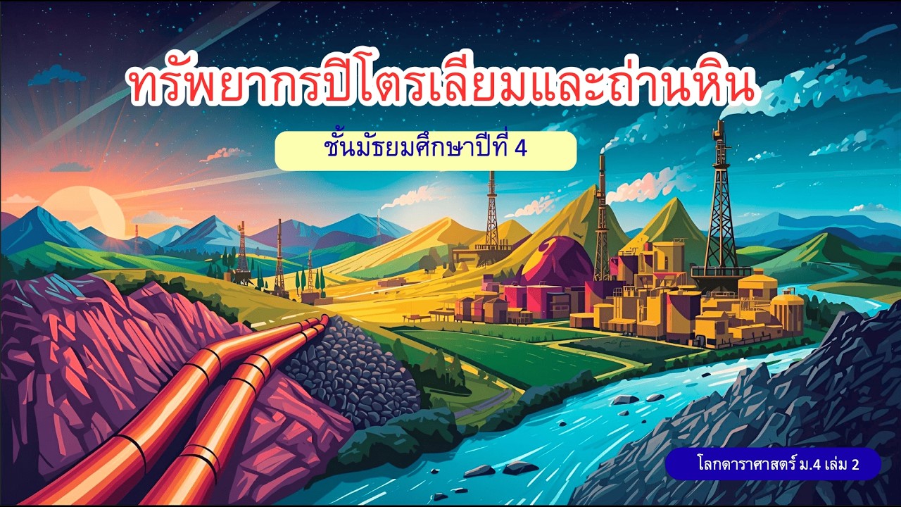 ทรัพยากรปิโตรเลียมและถ่านหิน