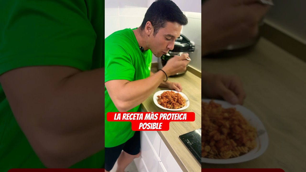 Receta m&aacute;s proteica imposible! Soja texturizada con pasta de lentejas
