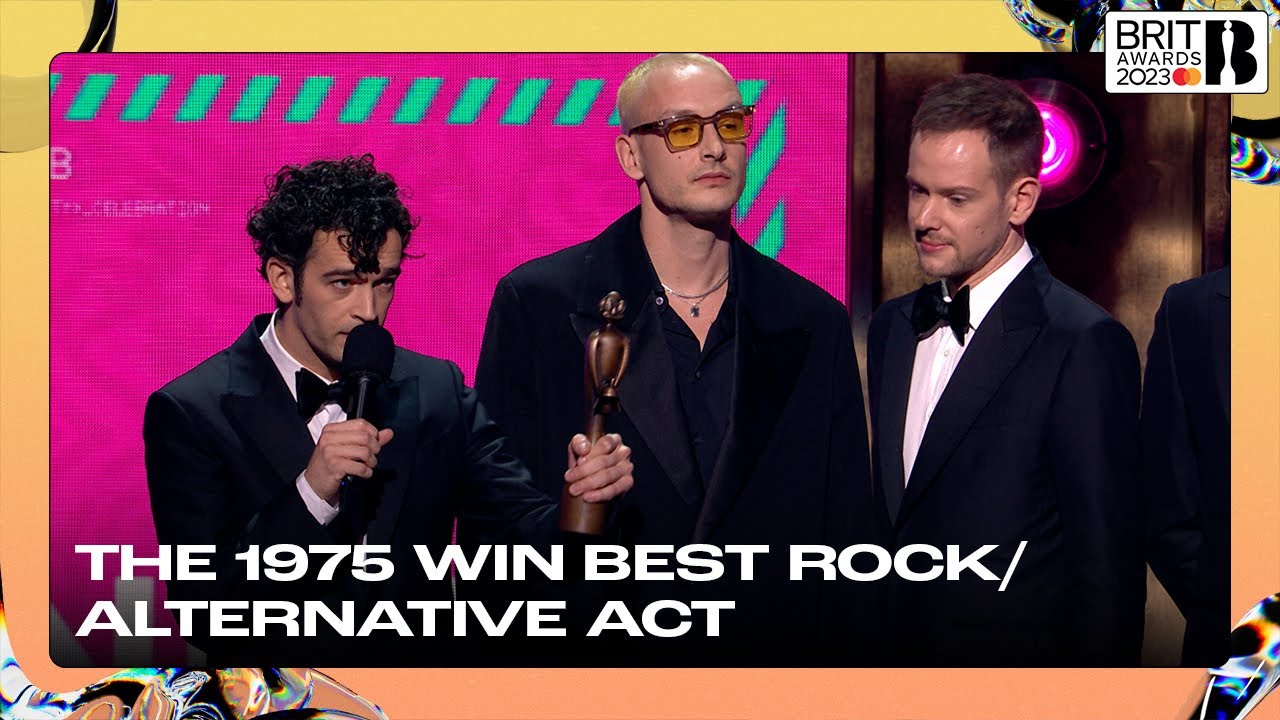 The 1975 wins Best Rock/Alternative Act | The BRIT Awards 2023