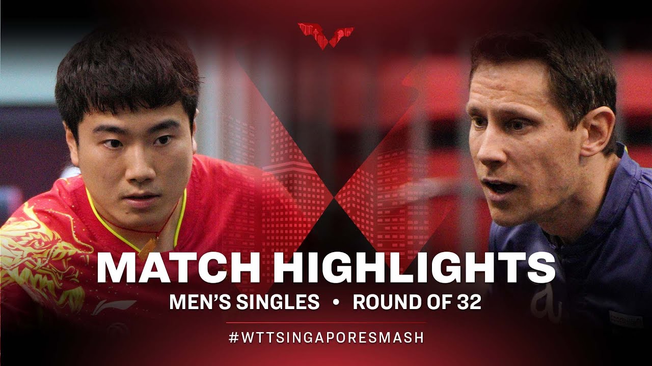 Liang Jingkun vs Robert Gardos | MS | Singapore Smash 2022 (R32)