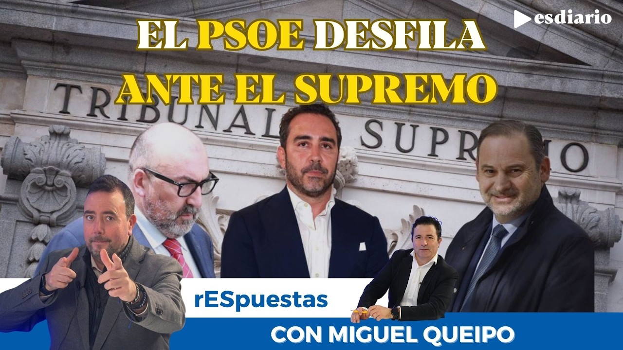 Abril negro: el PSOE desfila ante el Supremo por el caso mascarillas